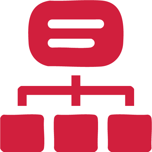 Ícono de CalcMenu para clasificación de alimentos y organización de menús digitales.